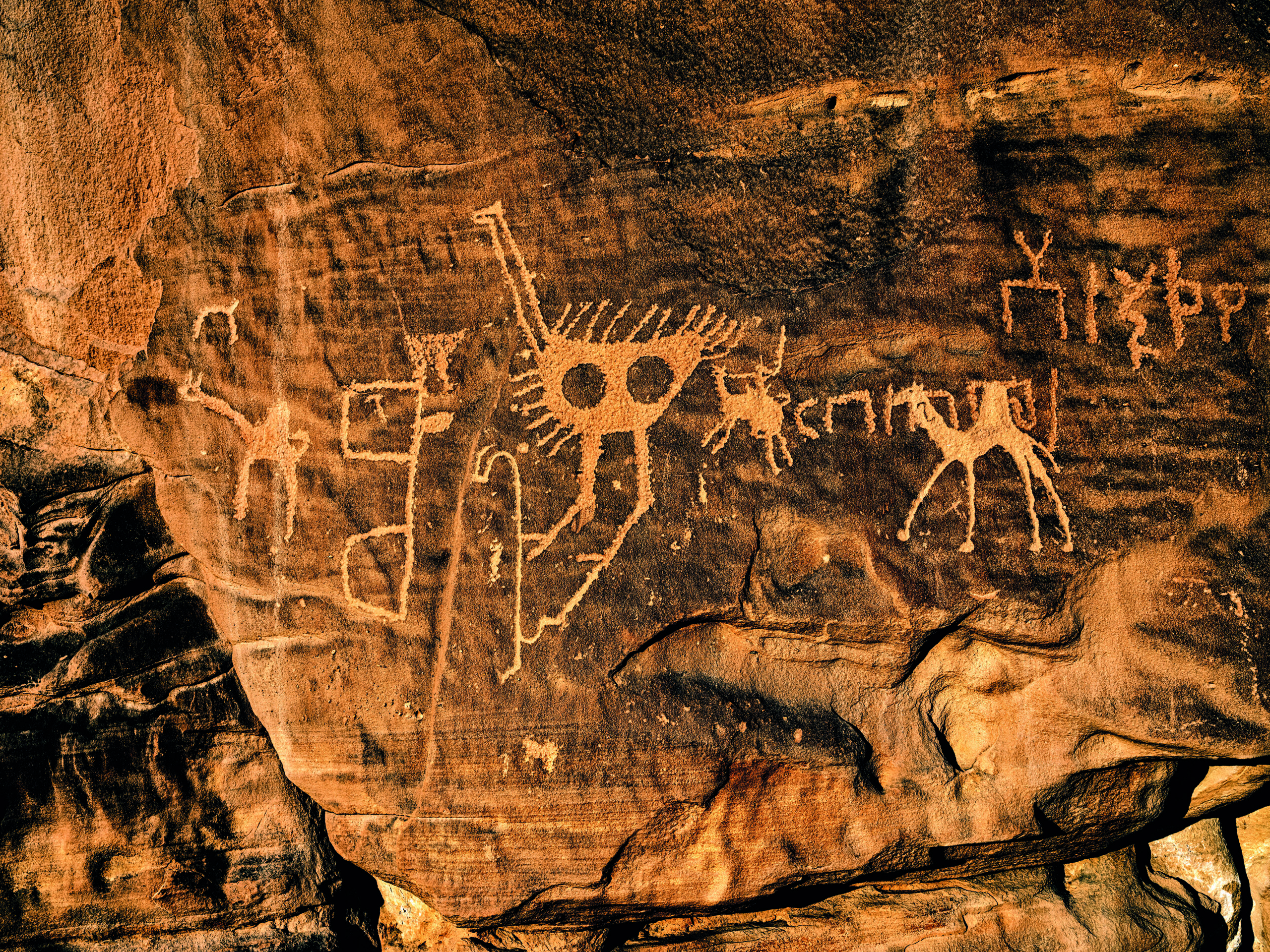 Robert Polidori - AlUla’s petroglyphs and inscriptions, 2020